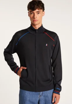 Montagut Vestes Et Cardigans-Blouson unisexe Fil Lumière - Alois 05-Bleu marine