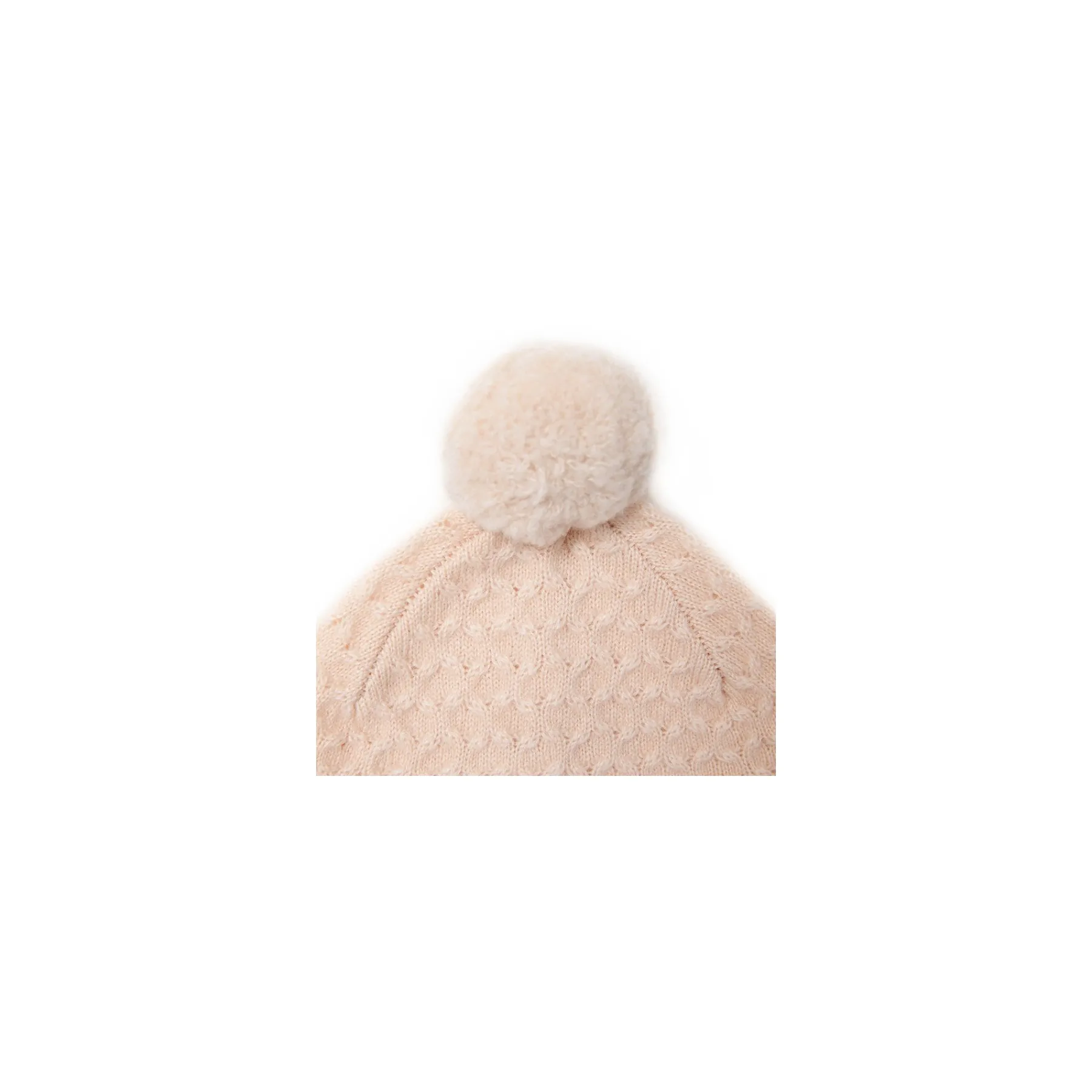 Montagut Cadeaux De Naissance-Bonnet pour bébé en cachemire - Igloo 85-Nude