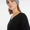 Montagut Accessoires-Bonnet unisexe cachemire et laine - Gad 09-Gris moyen
