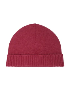Montagut Accessoires-Bonnet unisexe en cachemire mélangé - Gad 26-Rose foncé