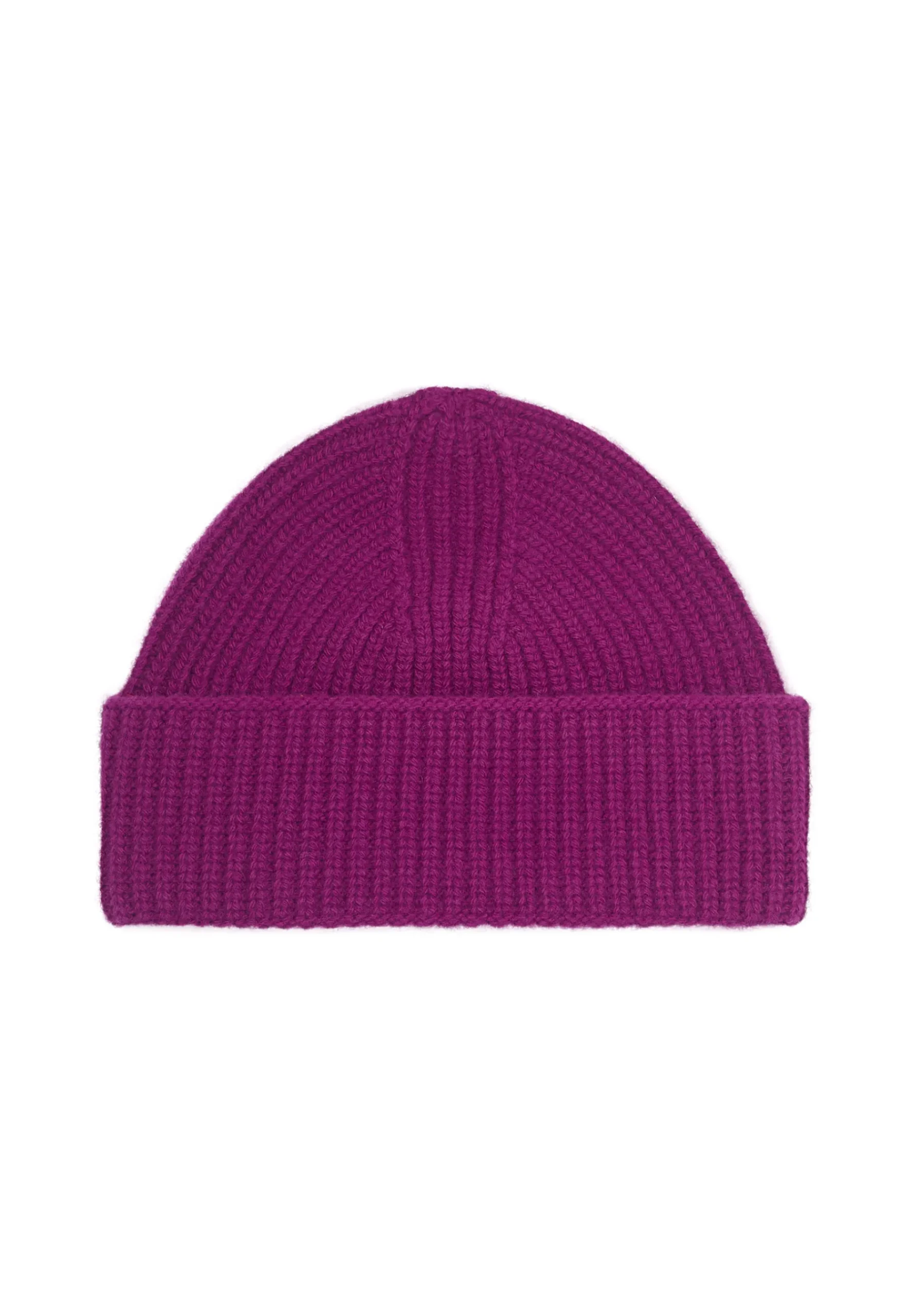 Montagut Accessoires-Bonnet unisexe en laine mérinos - Line 17-Violet