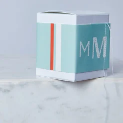 Montagut Bougies-Bougie de naissance - Opale 02-Blanc