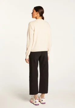 Montagut Vestes Et Cardigans-Cardigan boutonné en cachemire - Aura 13-Beige moyen