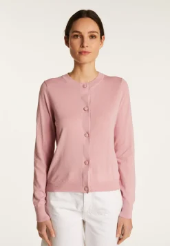 Montagut Vestes Et Cardigans-Cardigan en coton - Dana 24-Rose clair