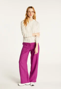 Montagut Vestes Et Cardigans-Cardigan en coton - Dana 82-Ecru