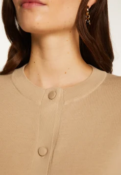 Montagut Vestes Et Cardigans-Cardigan en coton - Dana 13-Beige moyen