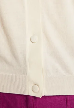 Montagut Vestes Et Cardigans-Cardigan en coton - Dana 82-Ecru