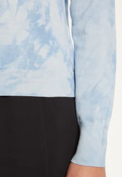 Montagut Vestes Et Cardigans-Cardigan en coton - Dana 62-Batik ciel