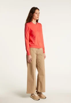 Montagut Vestes Et Cardigans-Cardigan en coton - Dana 25-Rose moyen