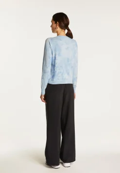 Montagut Vestes Et Cardigans-Cardigan en coton - Dana 62-Batik ciel