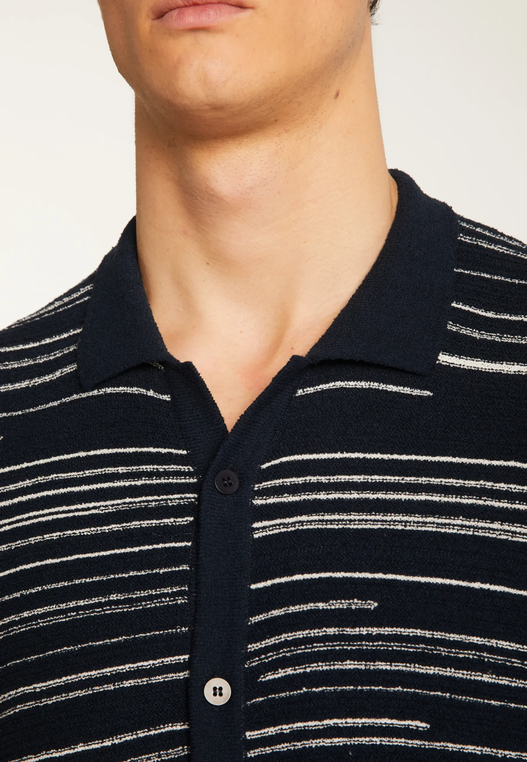 Montagut Chemises-Chemise en coton - Marino 05-Bleu marine