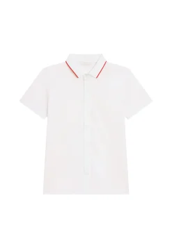 Montagut Chemises-Chemise en coton jersey - Baccara 02-Blanc