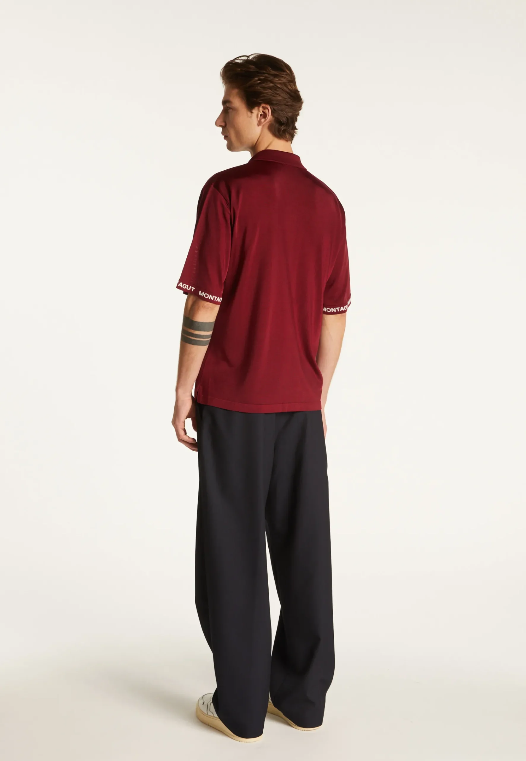 Montagut Le Fil Lumière®-Chemise en fil lumière - Maxence 51-Bordeaux