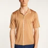 Montagut Le Fil Lumière®-Chemise en fil lumière - Mezzo 88-Camel