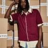 Montagut Le Fil Lumière®-Chemise en fil lumière - Mezzo 51-Bordeaux