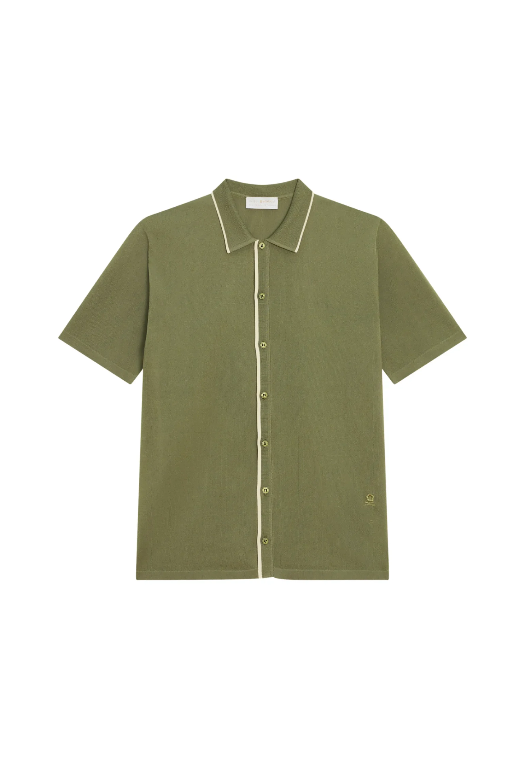 Montagut Le Fil Lumière®-Chemise en Fil lumière - Roman 83-Kaki