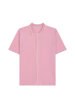 Montagut Le Fil Lumière®-Chemise en Fil lumière - Roman 25-Rose moyen