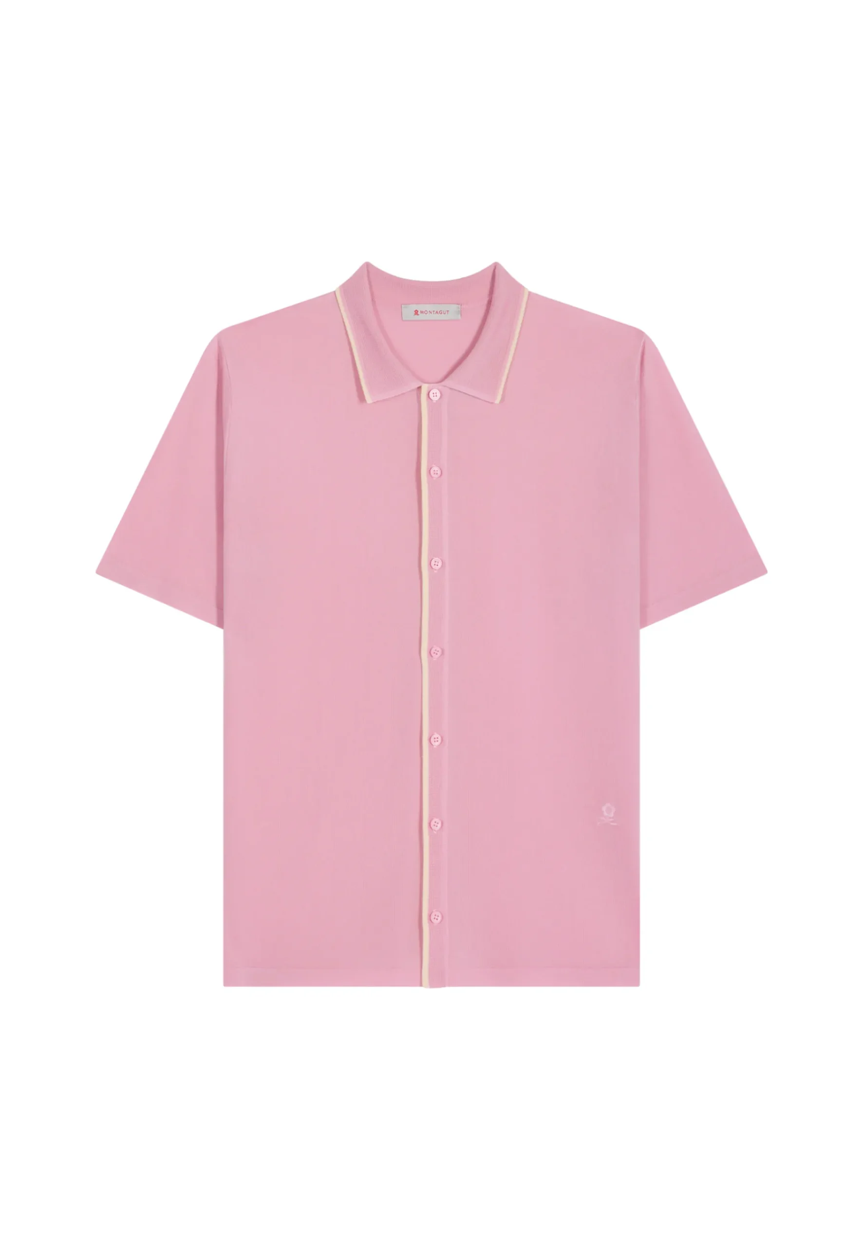 Montagut Le Fil Lumière®-Chemise en Fil lumière - Roman 25-Rose moyen