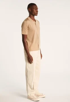 Montagut Le Fil Lumière® | Le Fil Lumière®-Chemise en Fil lumière - Roman 13-Beige moyen