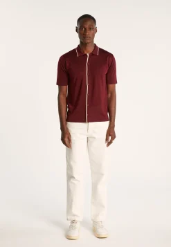 Montagut Le Fil Lumière®-Chemise en Fil lumière - Roman 51-Bordeaux