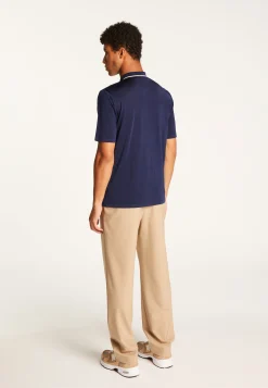 Montagut Chemises-Chemise en Fil lumière - Roman 75-Bleu nuit