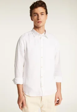 Montagut Chemises-Chemise en lin - Denver 82-Ecru