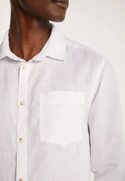 Montagut Chemises-Chemise en lin - Denver 02-Blanc