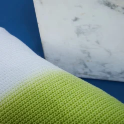 Montagut Coussins Et Plaids-Coussin effet tye and dye 90-Vert anis
