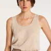 Montagut T-Shirts Et Débardeurs-Débardeur col rond effet irrisé - Ness 12-Beige clair