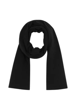 Montagut Accessoires-Echarpe cachemire et laine unisexe - Gabrias 01-Noir