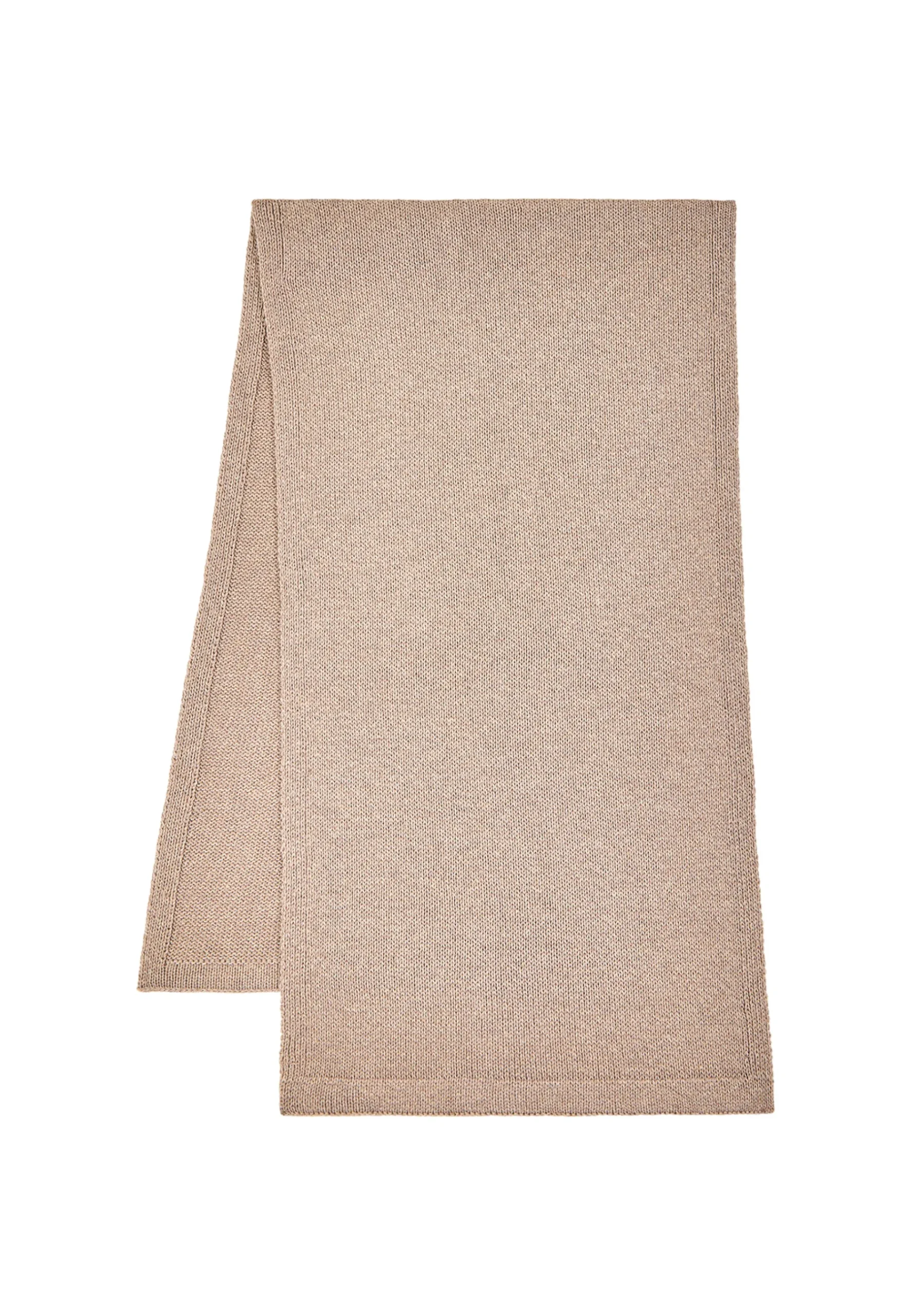 Montagut Accessoires-Echarpe en alpaga et laine - Galata 13-Beige moyen