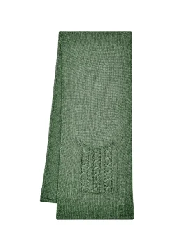 Montagut Accessoires-Echarpe en viscose et baby alpaga - Giva 21-Vert foncé
