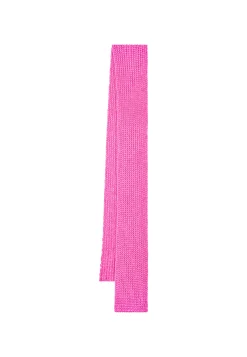 Montagut Accessoires-Echarpe en viscose et baby alpaga - Genu 26-Rose foncé