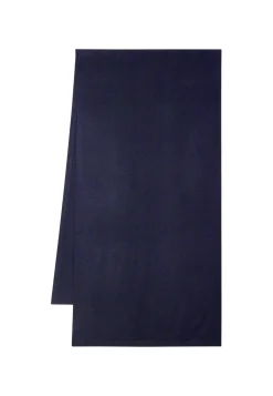 Montagut Accessoires-Echarpe unisexe en cachemire - Aron 05-Bleu marine
