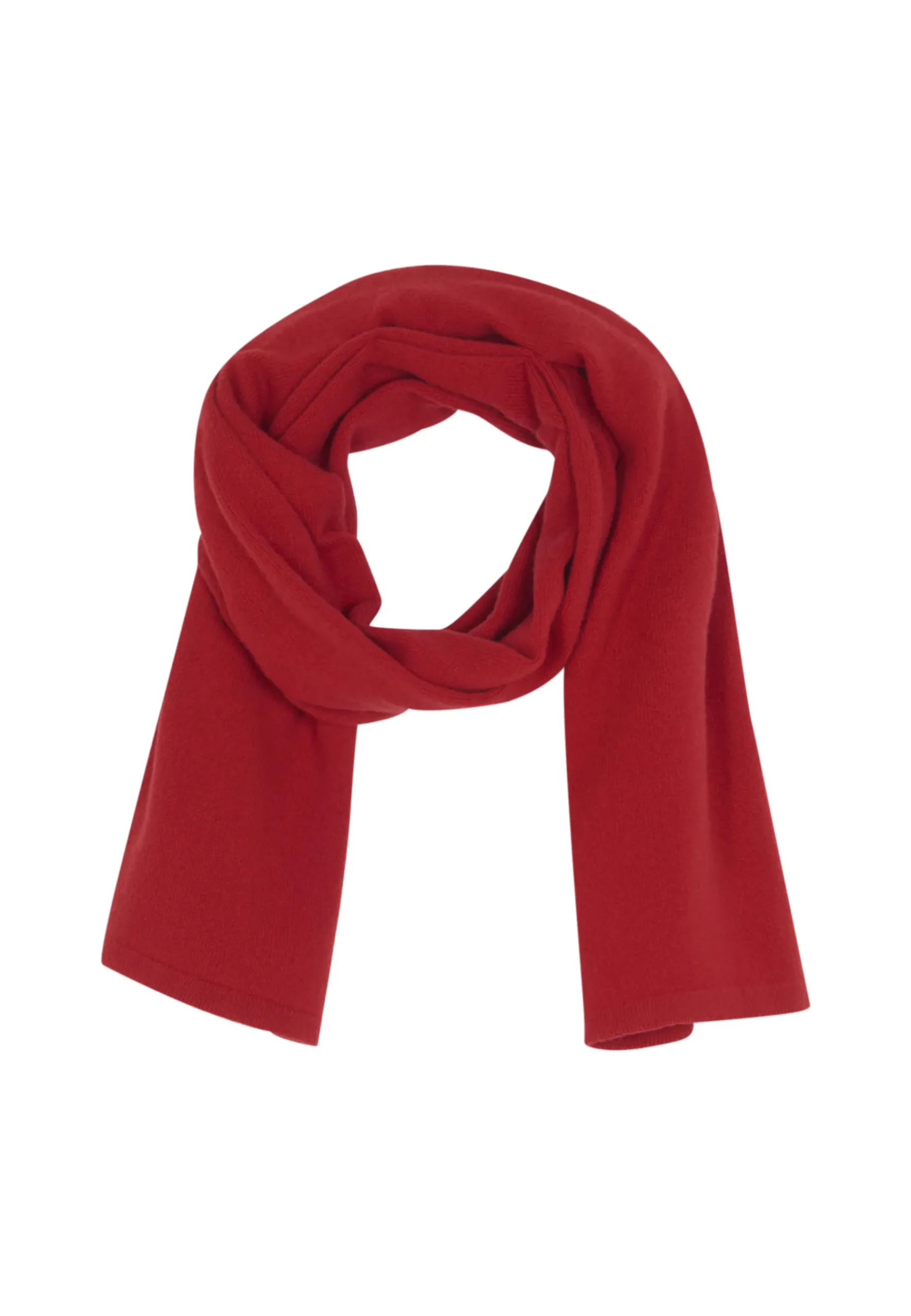 Montagut Accessoires-Echarpe unisexe en cachemire mélangé - Gabrias 52-Rouge