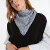 Montagut Accessoires-Foulard en laine - Lotte 82-Ecru