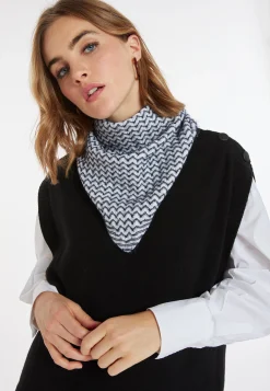 Montagut Accessoires-Foulard en laine - Lotte 82-Ecru