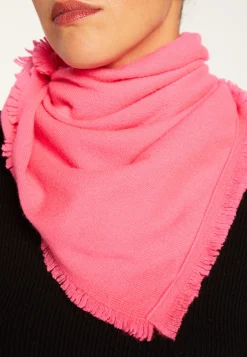 Montagut Accessoires | Accessoires-Foulard unisexe en cachemire - Lou 91-Fuchsia