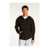 Montagut Vestes Et Cardigans-Gilet à capuche en laine mélangée - Theo 01-Noir