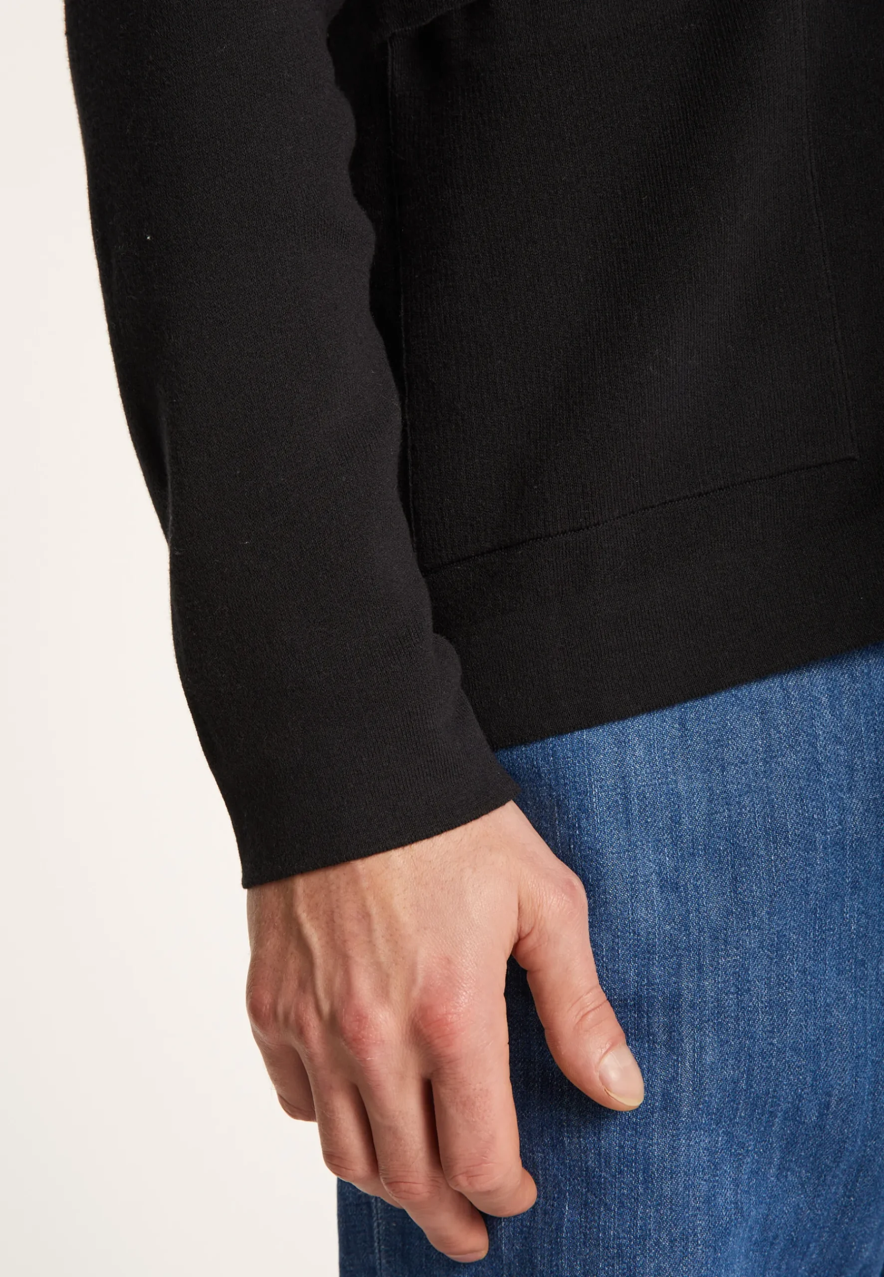 Montagut Vestes Et Cardigans-Gilet à poches en coton sec - Balto 01-Noir
