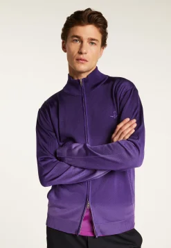 Montagut Vestes Et Cardigans-Gilet en Fil Lumière - Akhenaton 17-Violet