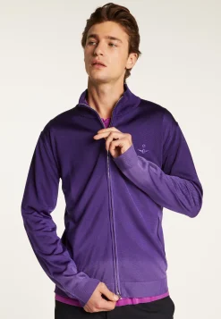 Montagut Vestes Et Cardigans-Gilet en Fil Lumière - Akhenaton 17-Violet