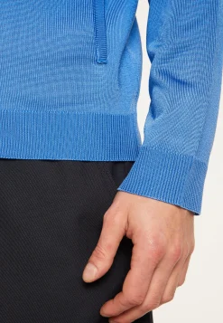 Montagut Vestes Et Cardigans-Gilet en Fil Lumière - Akhenaton 06-Bleu moyen