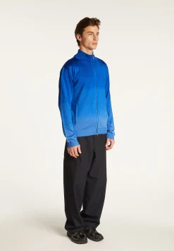 Montagut Vestes Et Cardigans-Gilet en Fil Lumière - Akhenaton 06-Bleu moyen