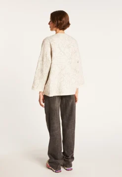 Montagut Vestes Et Cardigans-Gilet oversize Maison x Maison Martin Morel - Garda 13-Beige moyen