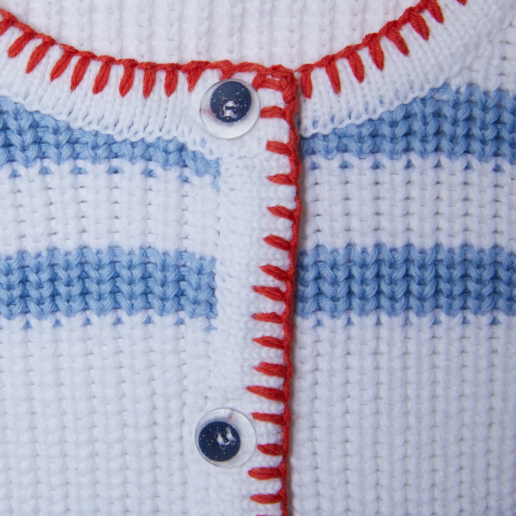 Montagut Cadeaux De Naissance-Gilet pour bébé en coton - Kent 02-Blanc