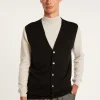 Montagut Vestes Et Cardigans-Gilet sans manches avec logo en laine mérinos - Ernardo 01-Noir