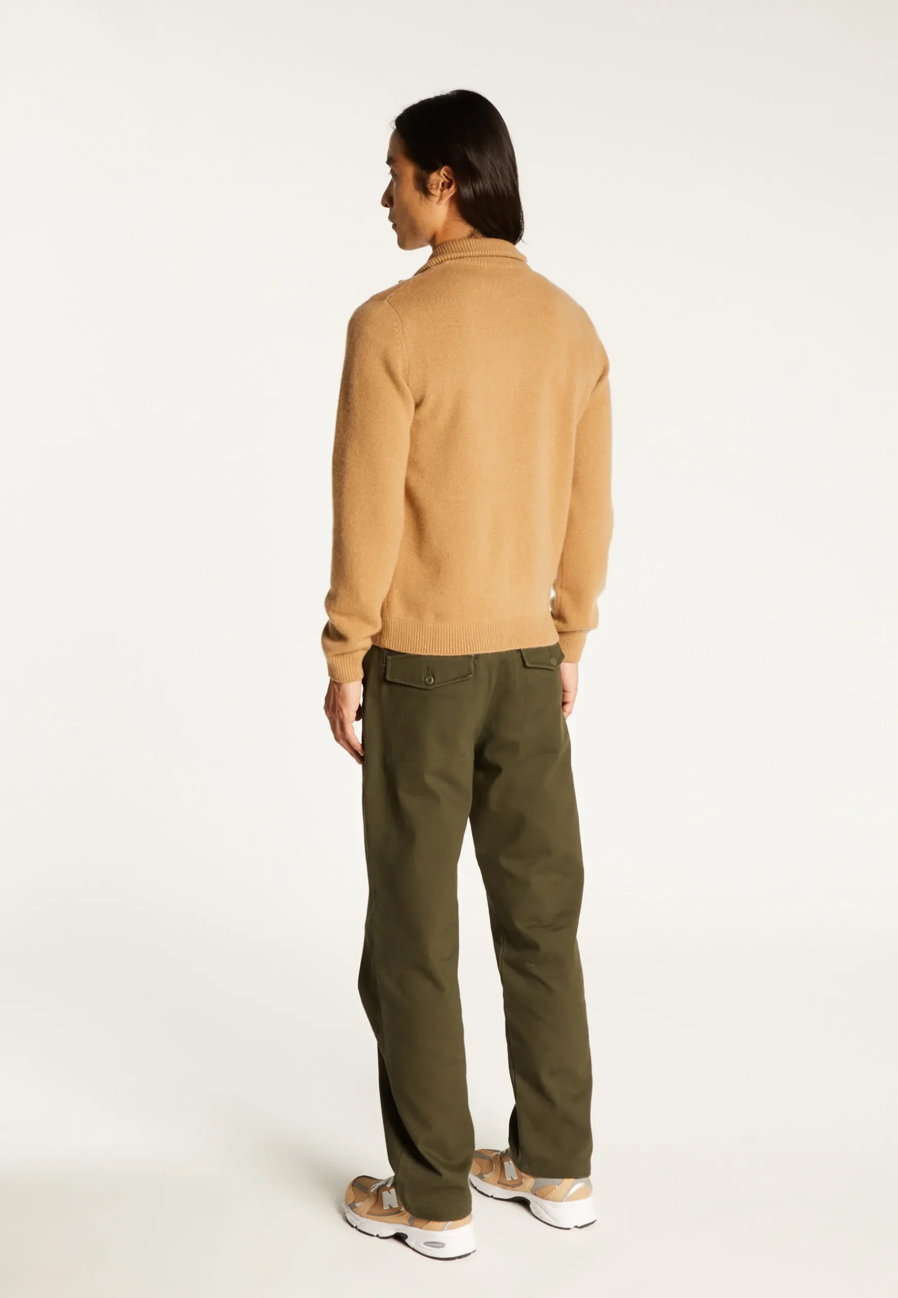 Montagut Vestes Et Cardigans-Gilet zippé cachemire 4 fils - Balthazar 88-Camel