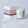 Montagut Bougies-Grande bougie d'intérieur - Bois de Oud 02-Blanc