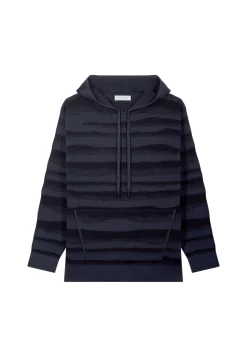 Montagut Pulls-Hoodie en coton - Idris 05-Bleu marine